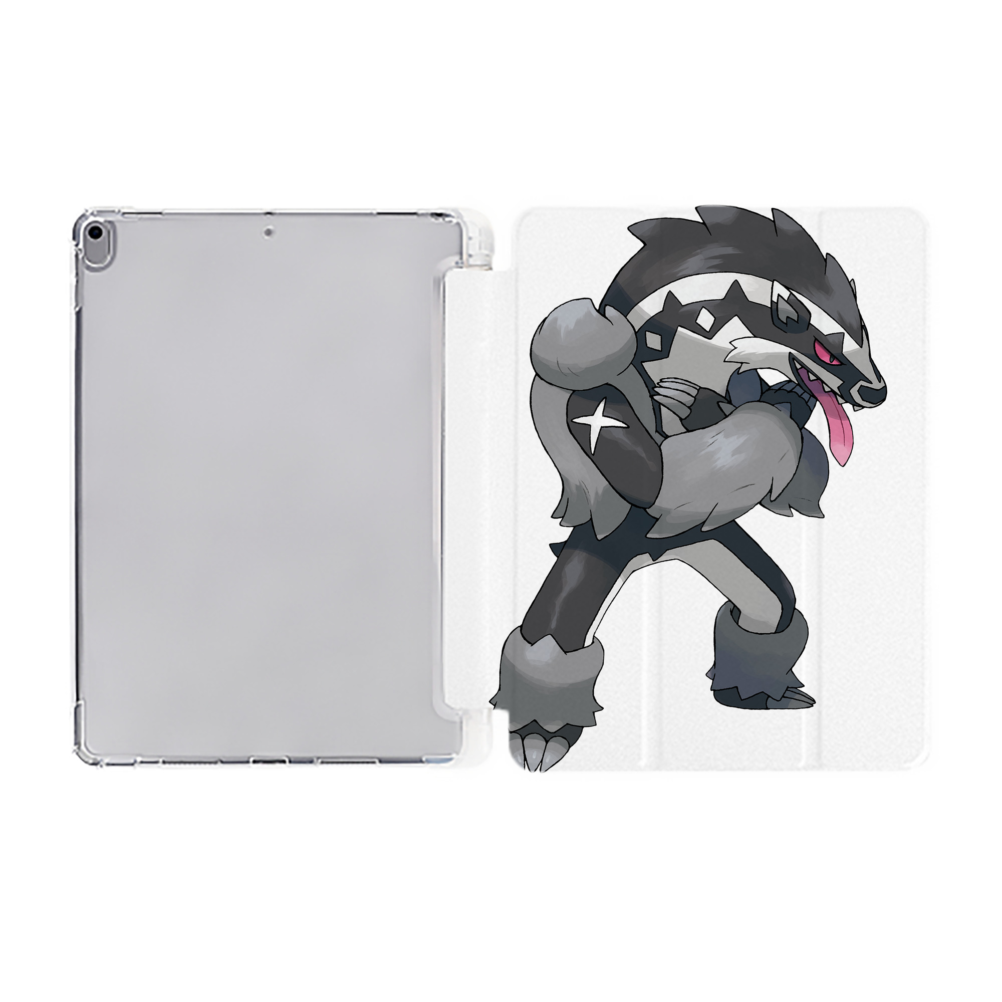 （画像用） ポケットモンスター Pokémon IPad ケース ペン収納付き 三つ折りスタンド PUレザー×シリコン 対応機種9.5/10.5/10.9インチ